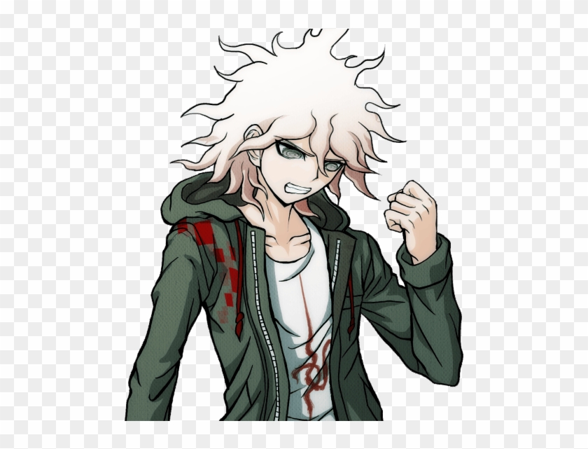 "nagito, We Have The Place Surrounded - Nagito Danganronpa Sprites Clipart