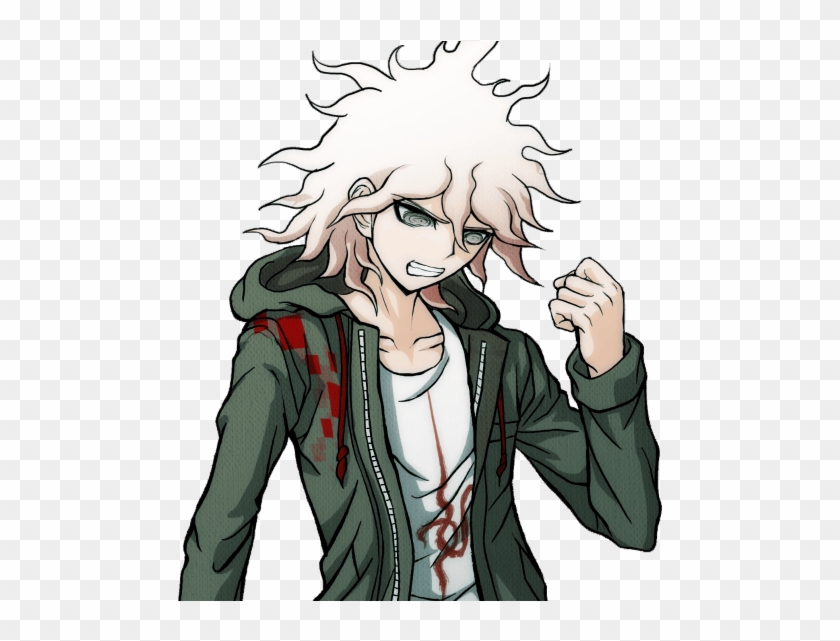 "nagito, We Have The Place Surrounded - Nagito Danganronpa Sprites Clipart #3434202