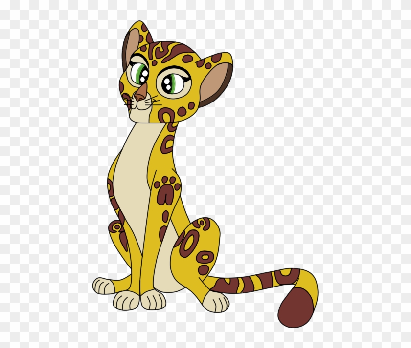 Fuli The Cheetah Clipart #3434348