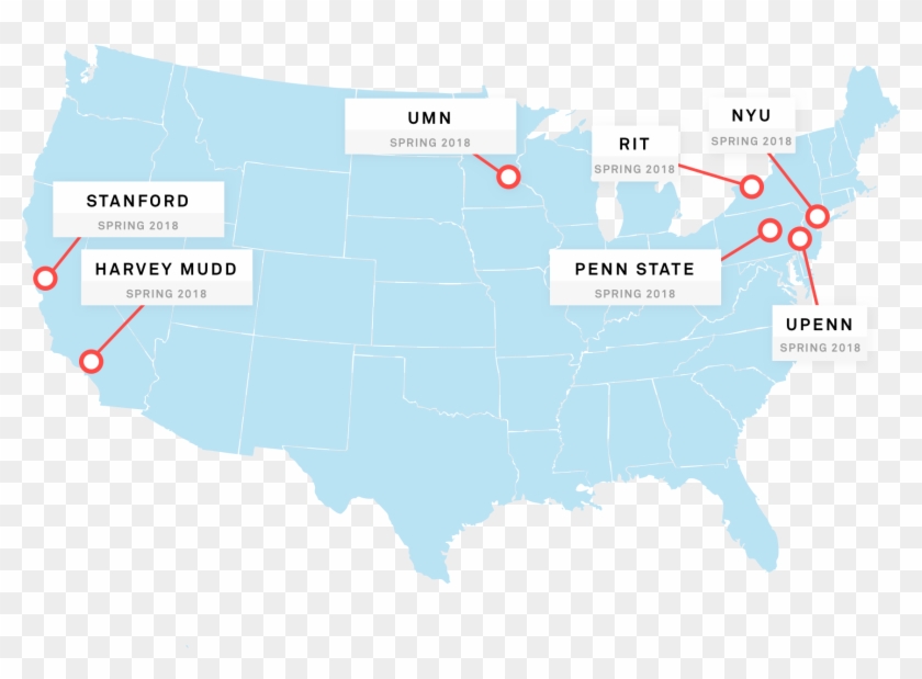 Map Spring 2018 - Slavery Abolition Map Clipart