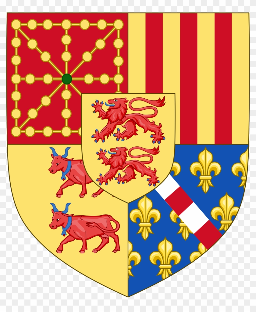 Royal Lesser Arms Of Navarre - Coat Of Arms Henry Iv Clipart