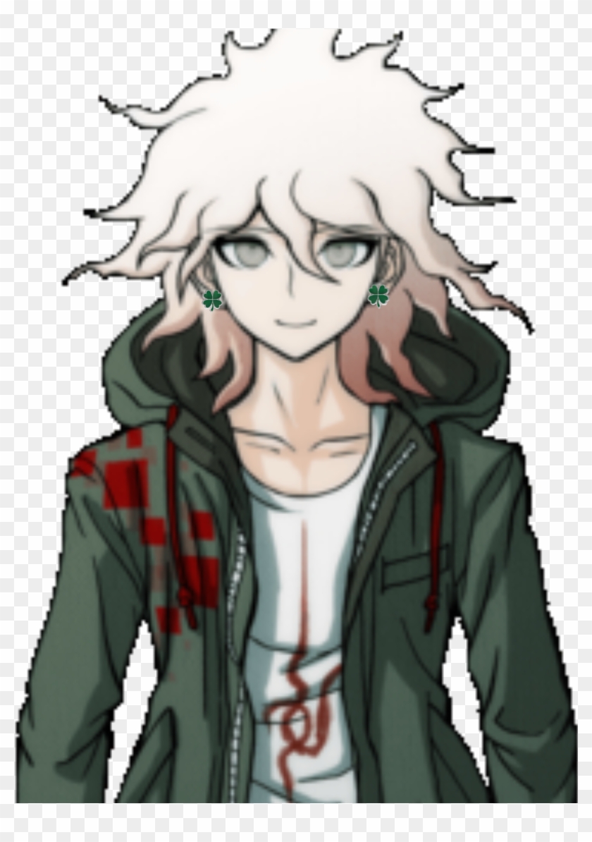 Nagito Komaeda Sprites Gif , Png Download - Danganronpa Komaeda Sprite Clipart