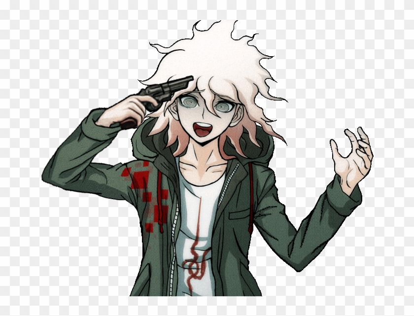It's Time To Decide This We Are Both Suspicious So, - Nagito Komaeda Crazy Sprite Clipart