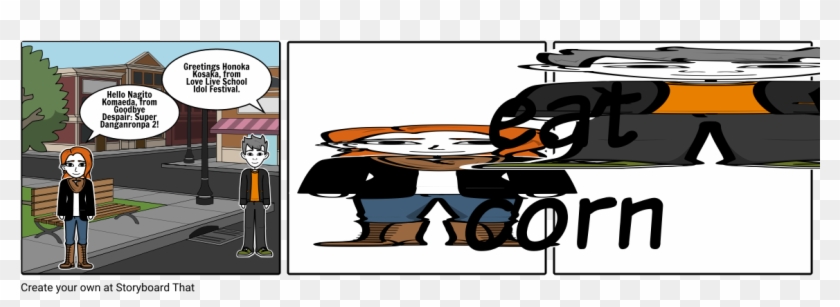 Corn Propaganda - Cartoon Clipart #3434926