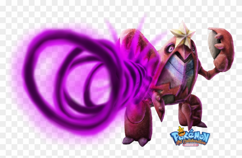 Crawdaunt Using Dark Pulse By Yggdrassal Clipart