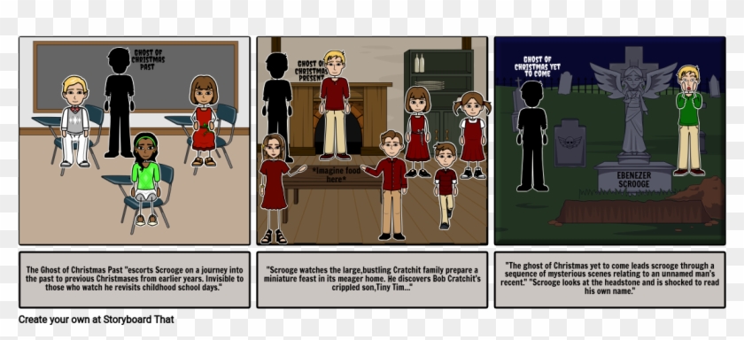 Christmas Carol - Cartoon Clipart #3435882