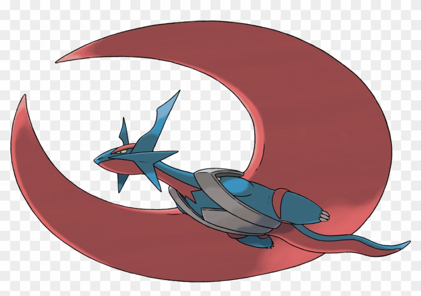 Teams To Watch For - Pokemon Mega Salamence Clipart #3435883