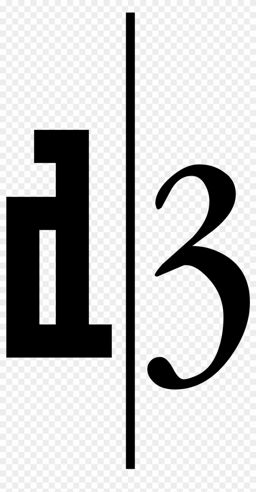 D3 Logo Png Transparent - D3 Clipart