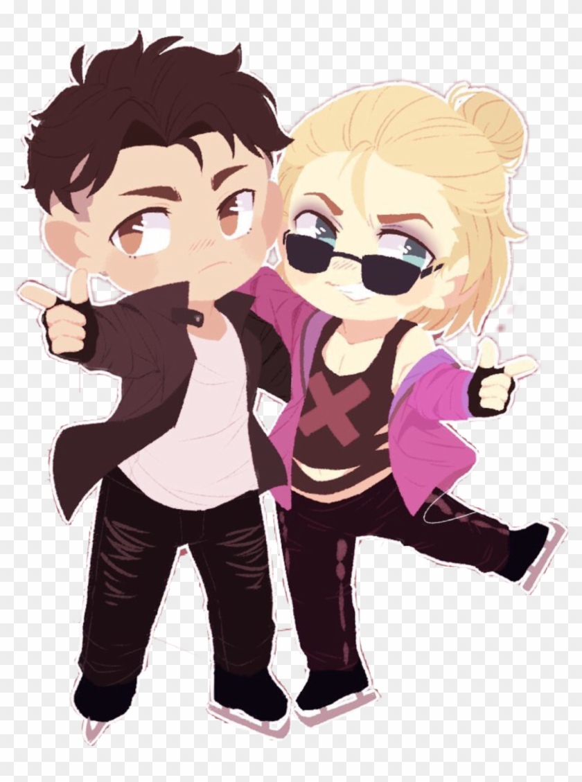 #yurionice #yuurionice #yuri #yuriplisetsky #otabekaltin - Cartoon Clipart
