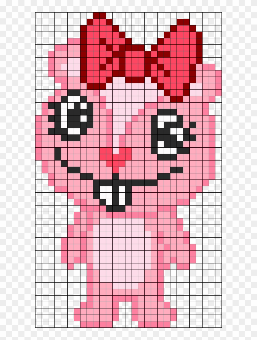 Giggles Happy Tree Friends Perler Bead Pattern / Bead - Happy Tree Friends Perler Beads Clipart