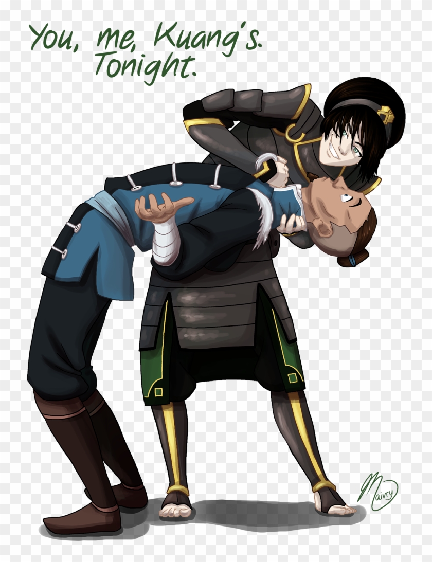 You, Me Kuang S Tonight /0 Zuko Katara Sokka Aang Azula - Avatar Sokka X Toph Clipart