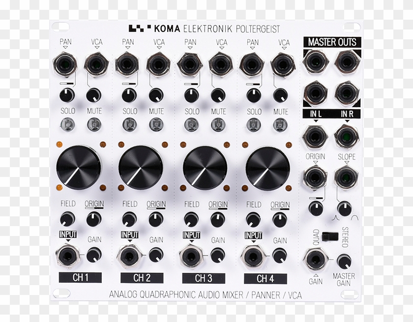 Poltergeist - Quadraphonic Mixer Clipart