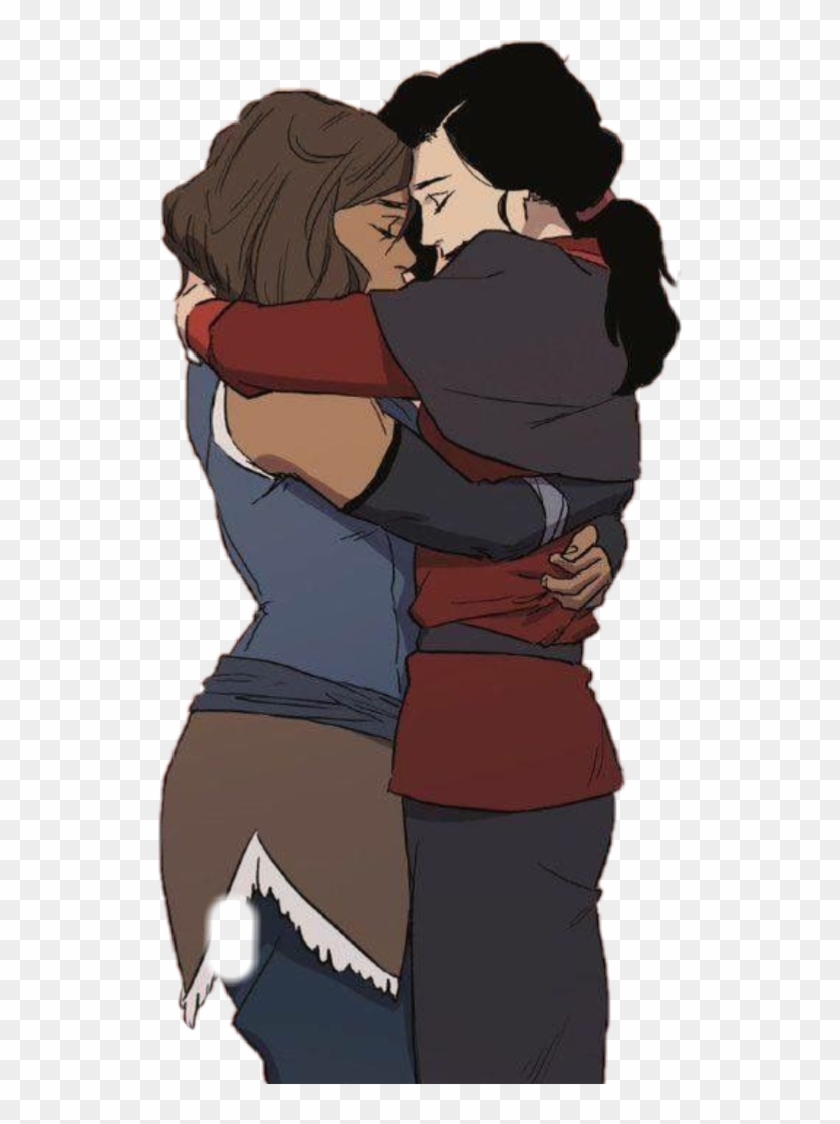 #korra #korrasami #asami #the #legend #of #aang #kataang - Romance Clipart