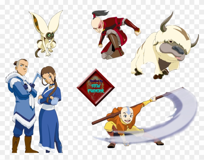 Avatar Render Photo Avatar The Last Airbendercopy - Avatar The Last Airbender Clipart