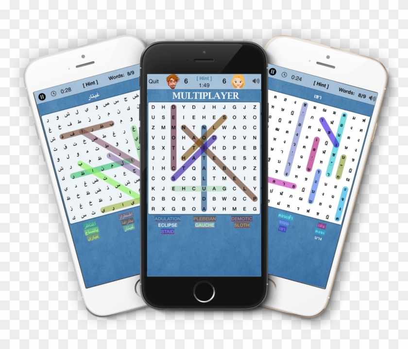 Word Search Multiplayer - Iphone Clipart #3437348
