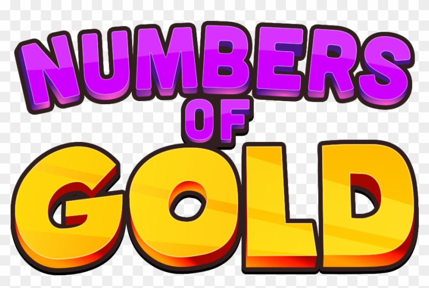 Numbers Of Gold Clipart #3437520