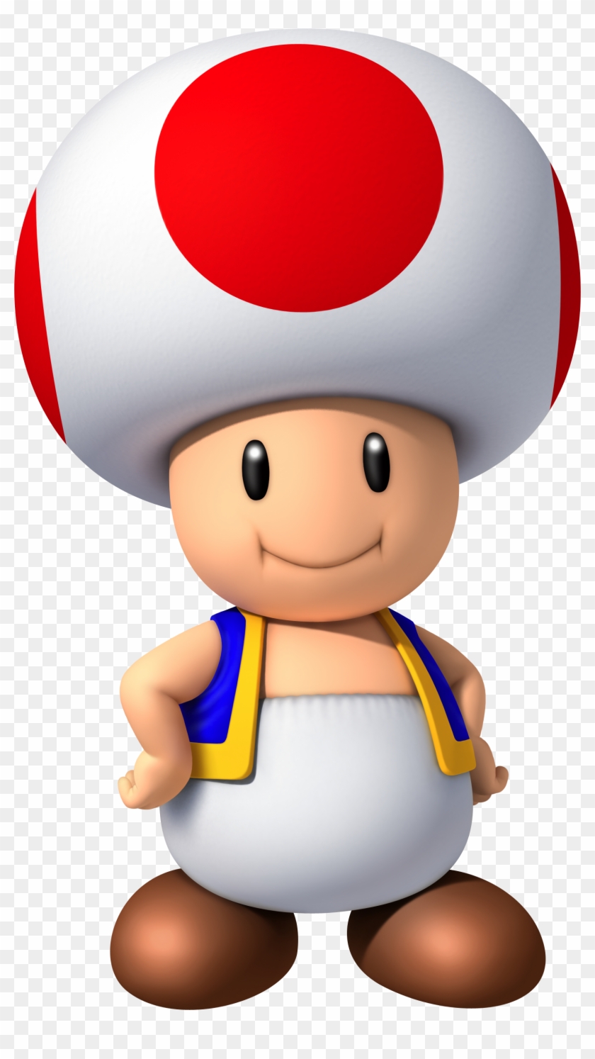 #toad #animation #clipart #characters #games #videogames - Toad Mario Bros - Png Download
