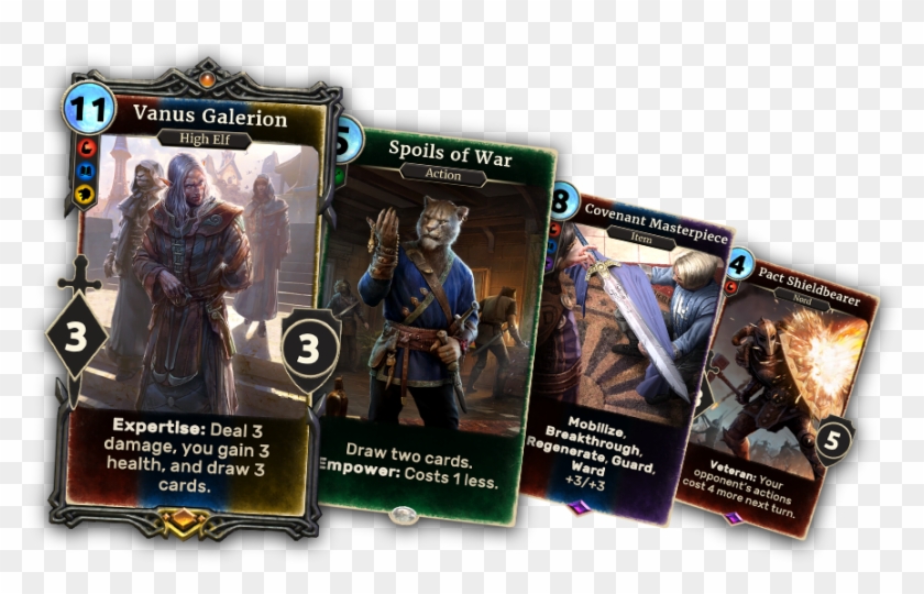 Alliance War Features - Elder Scrolls Legends Vanus Galerion Clipart