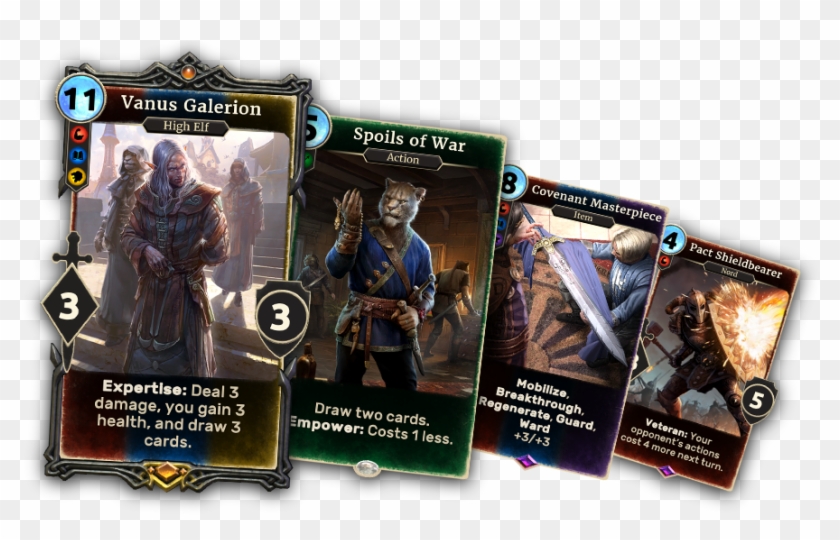 Alliance War Features - Elder Scrolls Legends Vanus Galerion Clipart #3437654