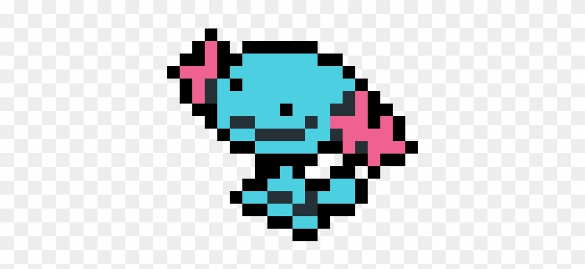 Wooper - Perler Beads Pokemon Wooper Clipart