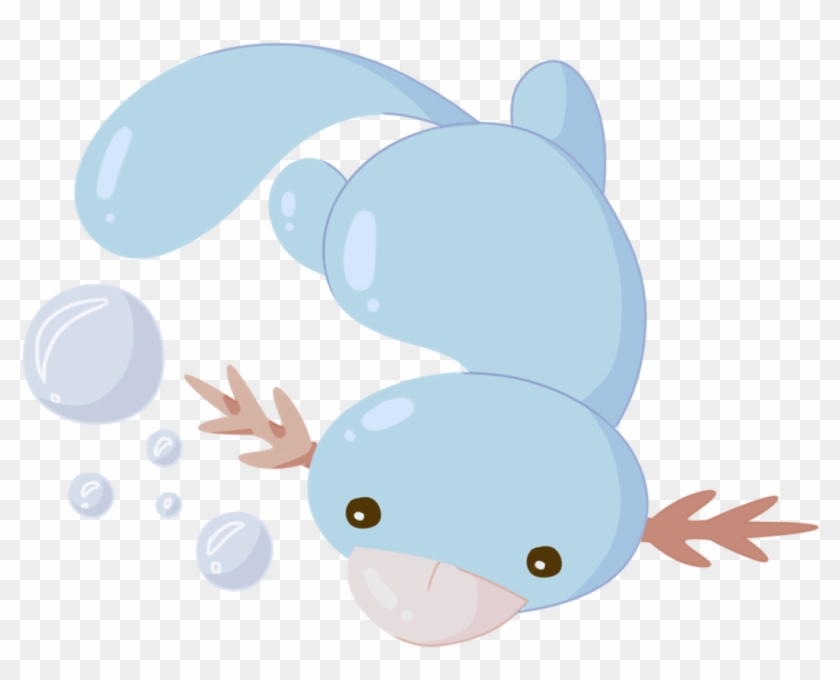 Wooper Pokemon Pokemonart Digitalart Art Illustration - Cartoon Clipart