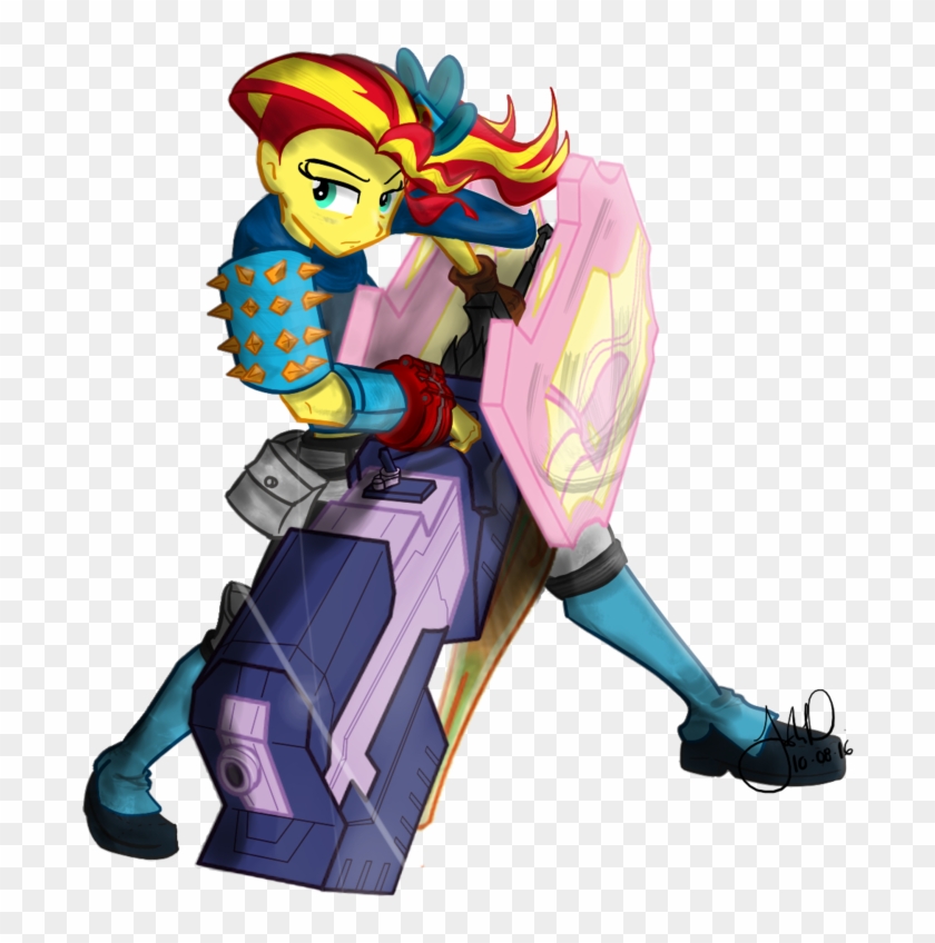 08 Sunset Shimmer Twilight Sparkle Fictional Character - Illustration Clipart #3438091