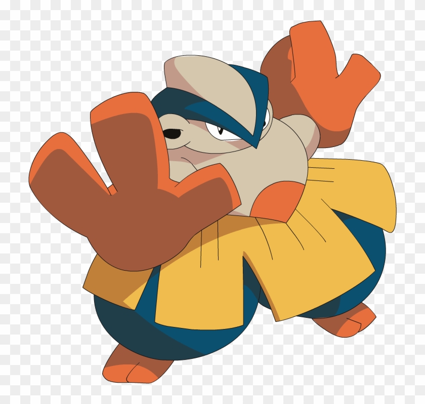 26,095,000 Exp - Pokemon Hariyama Clipart #3438146