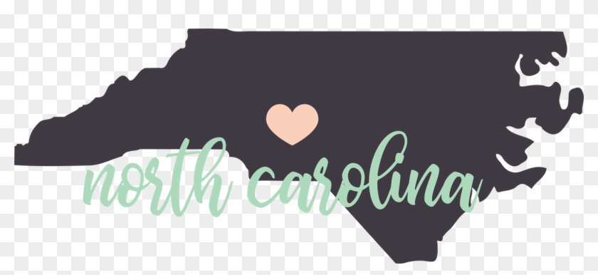North Carolina State Svg Cut File - Calligraphy Clipart