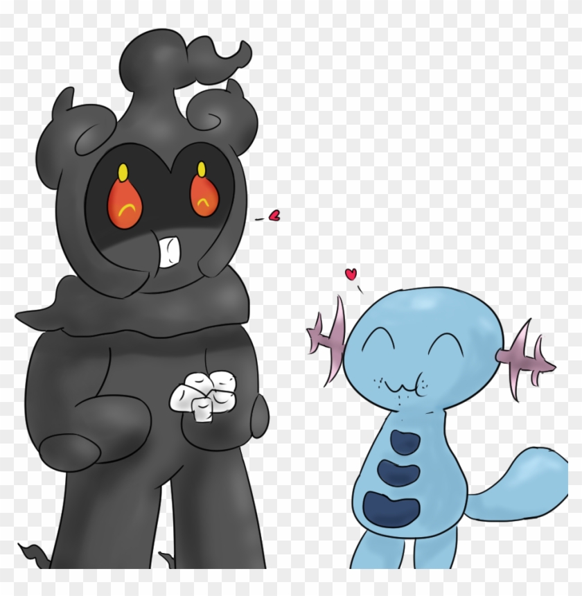 Wooper Can Totally Share With Marshadow He's Gonna - Cartoon Clipart #3438303