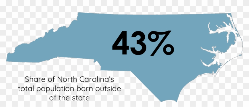 North Carolina Continues To Rise - North Carolina Capital Map Clipart