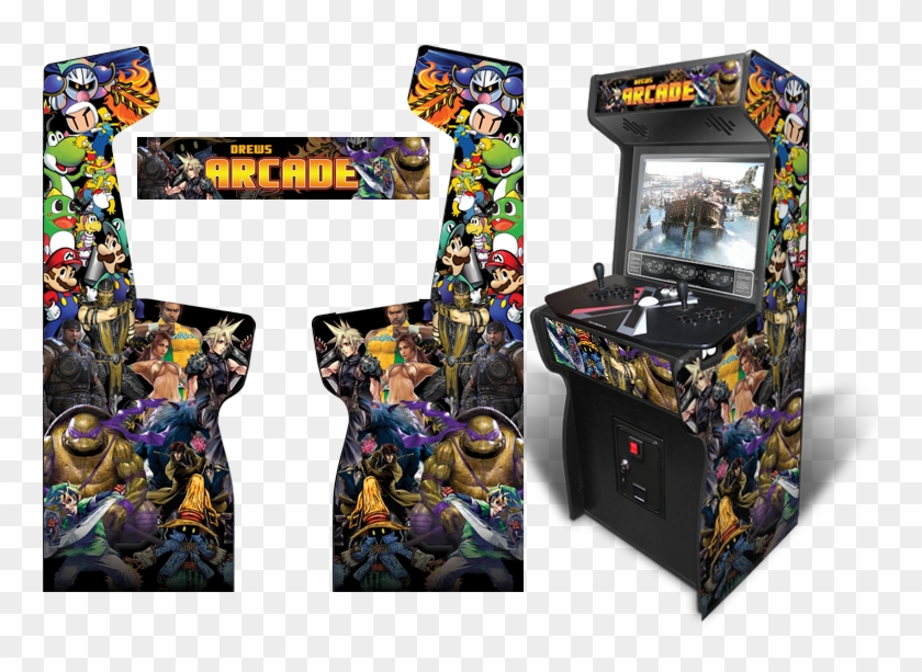 Custom Permanent Full Size Character Frenzy Inspired Arcade