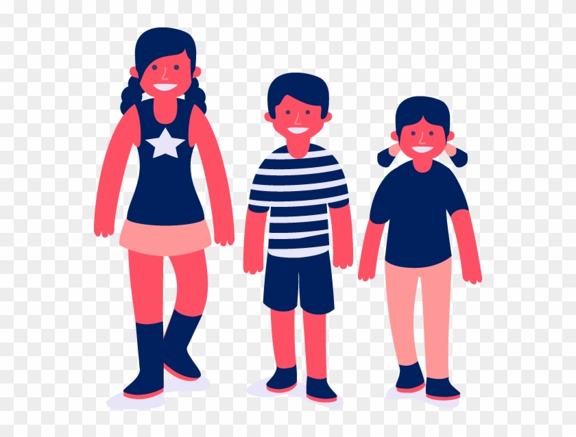 Ni Os Y Adolescentes - Illustration Clipart