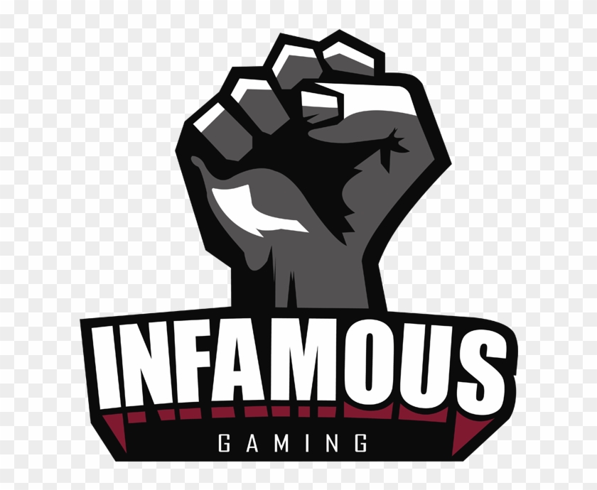 Infamous Gaming Old Logo - Emblem Clipart