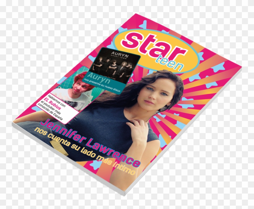 Revista Adolescentes - Flyer Clipart #3438705