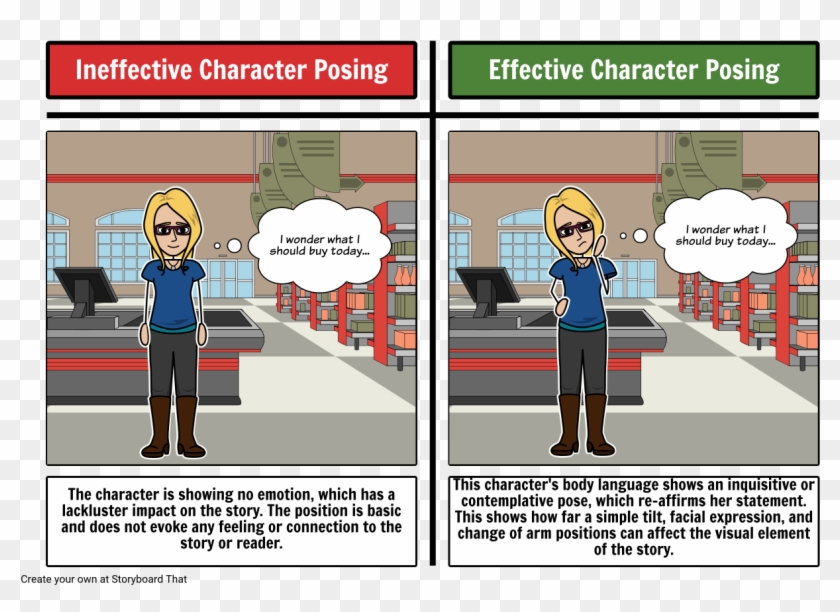 Character Posing - Character Clipart
