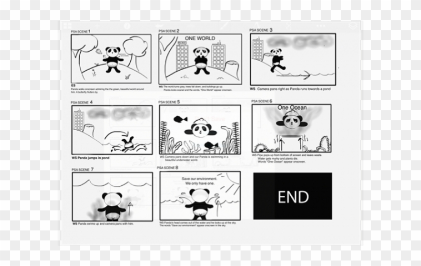 Storyboards Demo Step04 - Sequence Of Pictures For Storytelling Clipart
