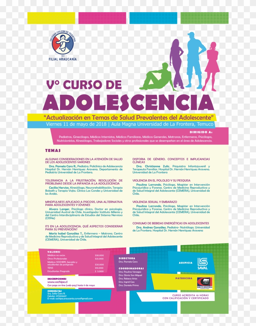 V Curso De Adolescencia - Sochipe Clipart