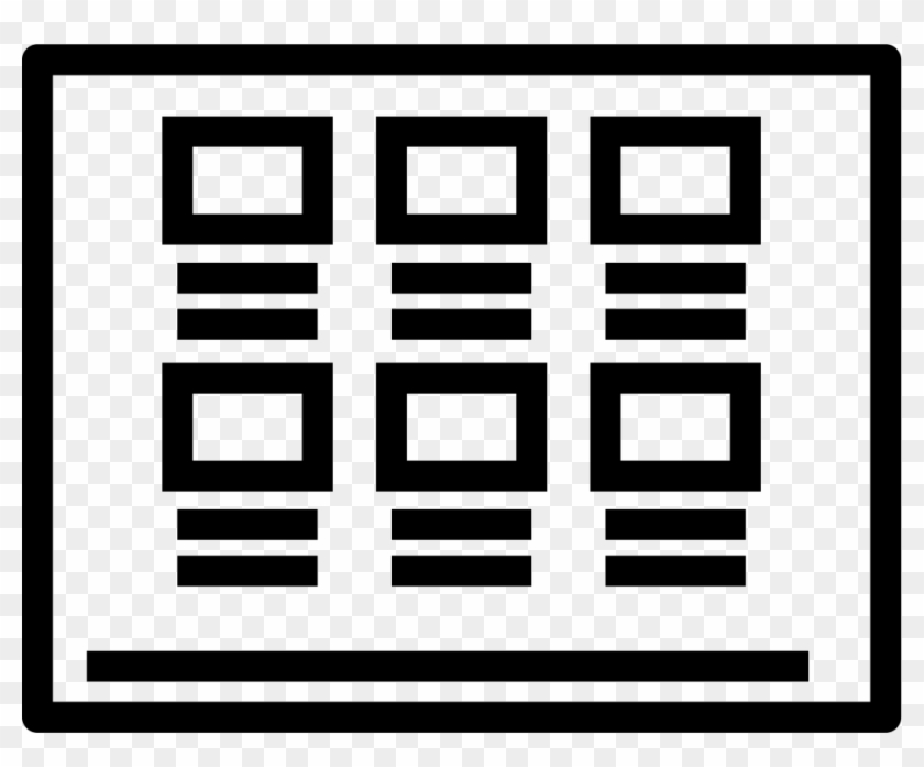 Png File - Storyboard Icon Clipart