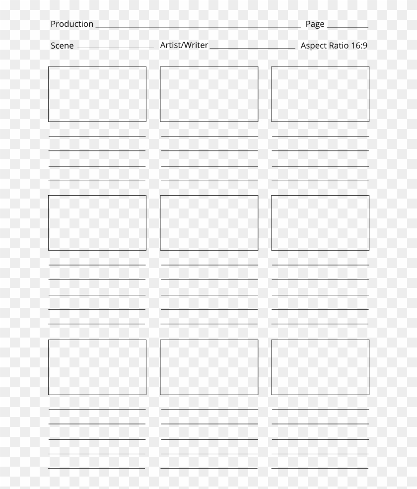 File - Storyboard-expanded - Svg - Black-and-white Clipart