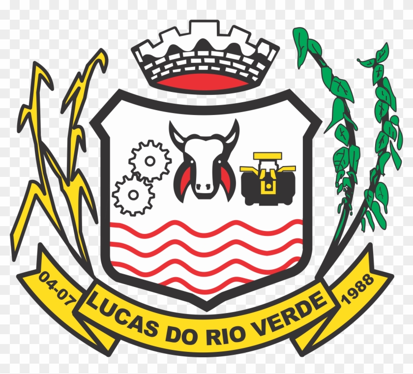 Brasão De Lucas Do Rio Verde - Prefeitura Municipal De Lucas Do Rio Verde Clipart #3439351