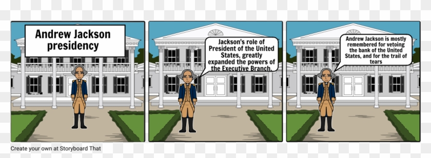 Andrew Jackson's - Cartoon Clipart