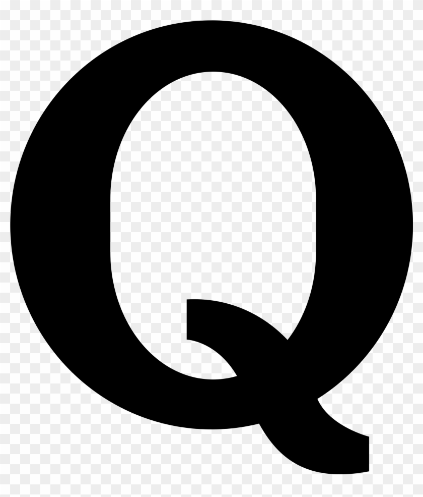 Quora,black - Quora Black Icon Clipart #3439765