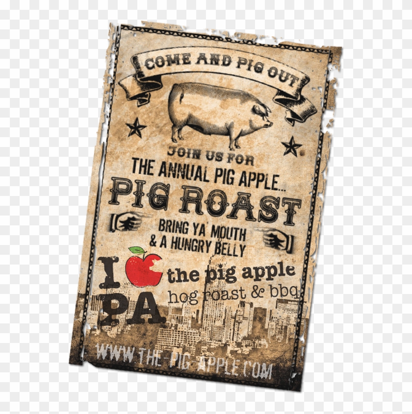 So Go On, Call Ben And Invite Us Along To Your Event - Hog Roast Posters Clipart #3439798