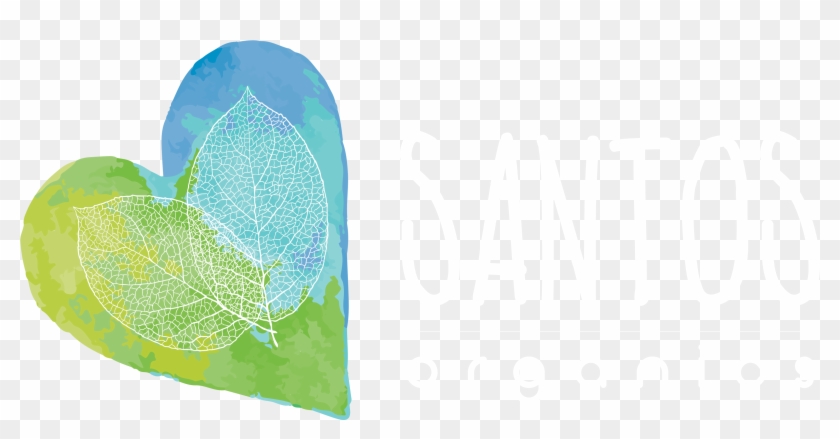 Santos Logo Approved Wht Text - Heart Clipart