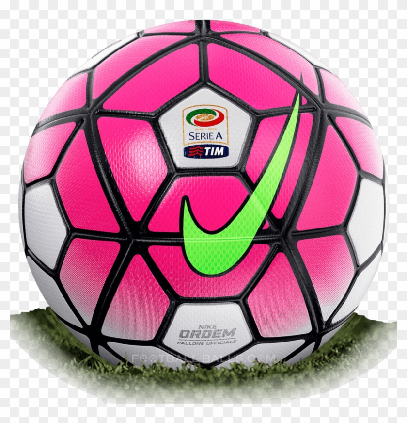 Nike Ordem 3 Is Official Match Ball Of Serie A 2015/2016 - Pallone Serie A Tim Clipart