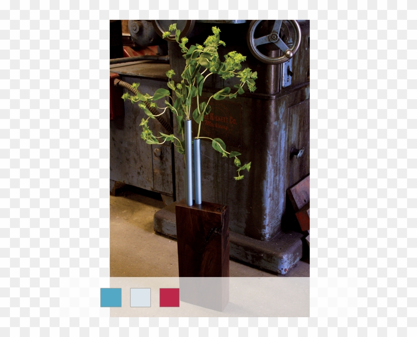 Discontinued Walnut Vase - Christian Cross Clipart