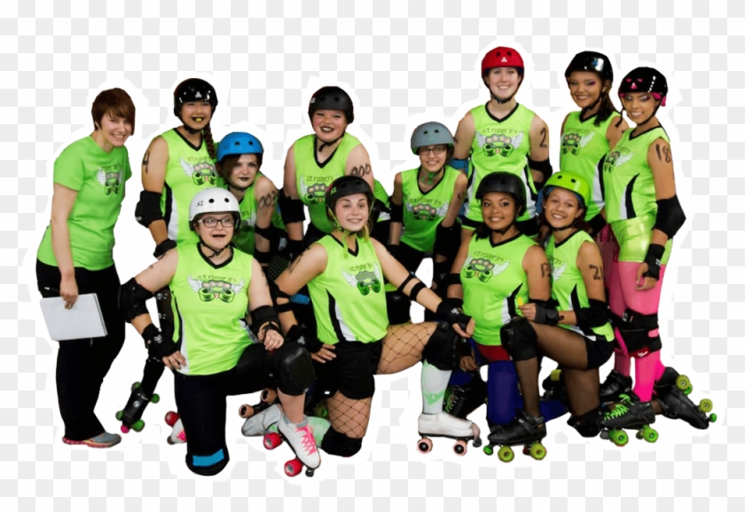 The Ict Roller Juniors Are Currently Looking For Girls - Tulsa Junior Roller Derby Clipart #3441578