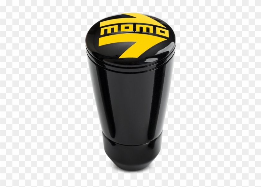 Image Of Momo Sk-50 Shift Knob In Black - Momo Yellow Shift Knob Clipart
