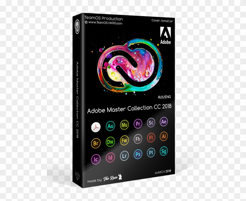 Adobe Creative Cloud 2018 , Png Download - Adobe Master Collection 2019 Clipart #3442124