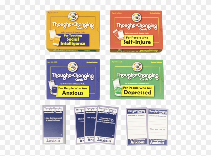 Thought Changing Cards - Paper Clipart